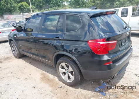 2011 BMW X3 xDrive28I from USA, damaged, VIN 5UXWX5C59BL700125
